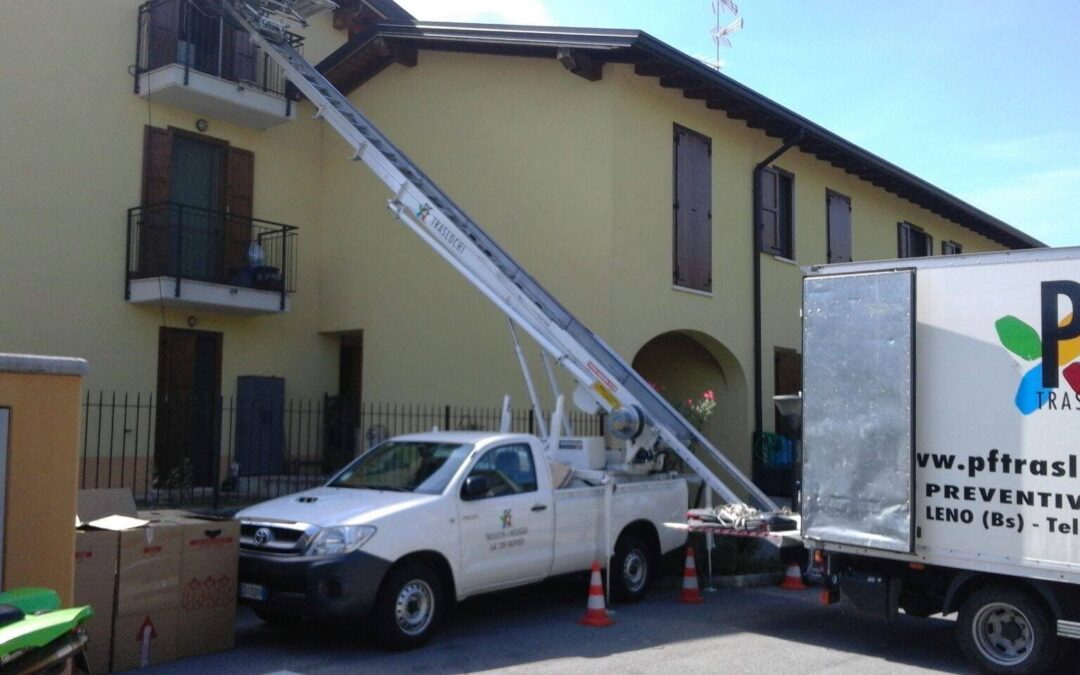 trasloco in condominio a Brescia